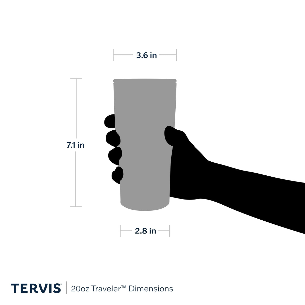 20oz Stainless Steel Tumbler O91578