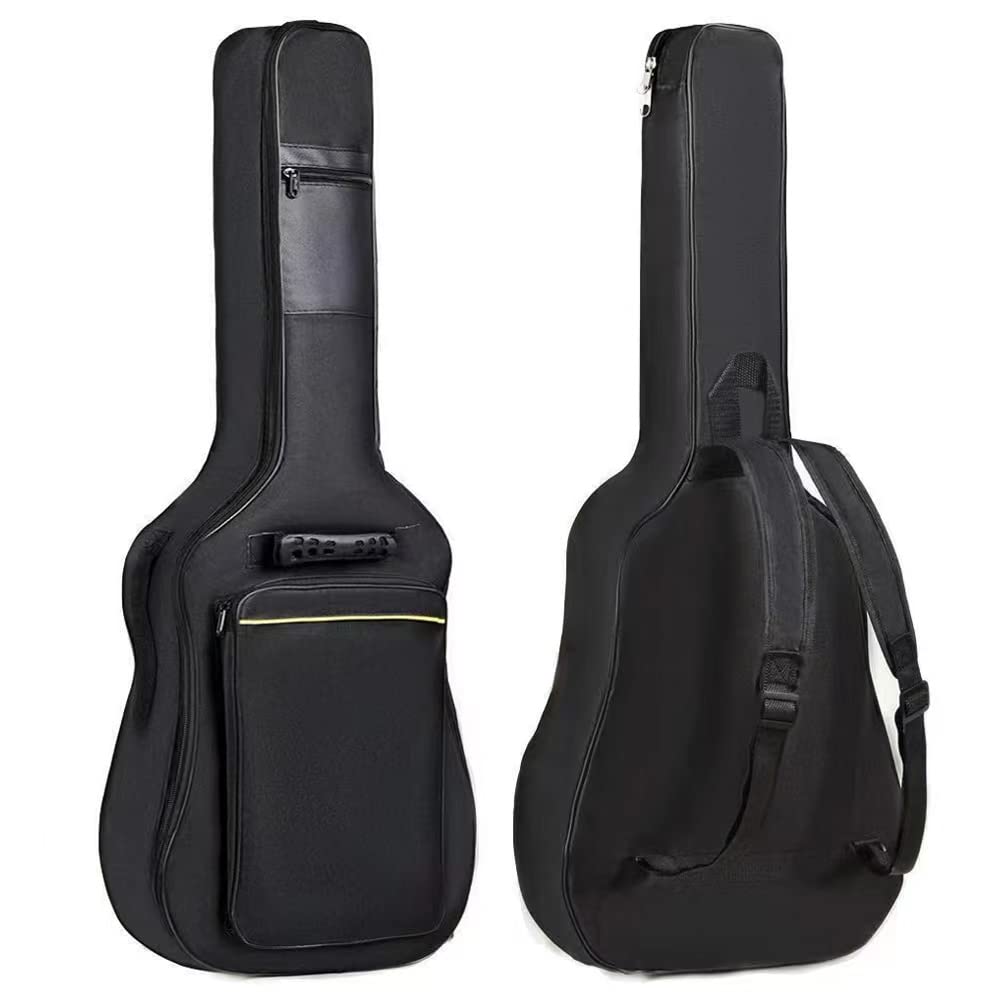 40 41 42 Inch Acoustic Folk Guitar Bag Backpack 600D Oxford Soft Carry Case J2299