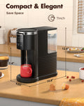 Single Serve 2 in 1 Pod Coffee Maker, 6 to 14oz, Black L665