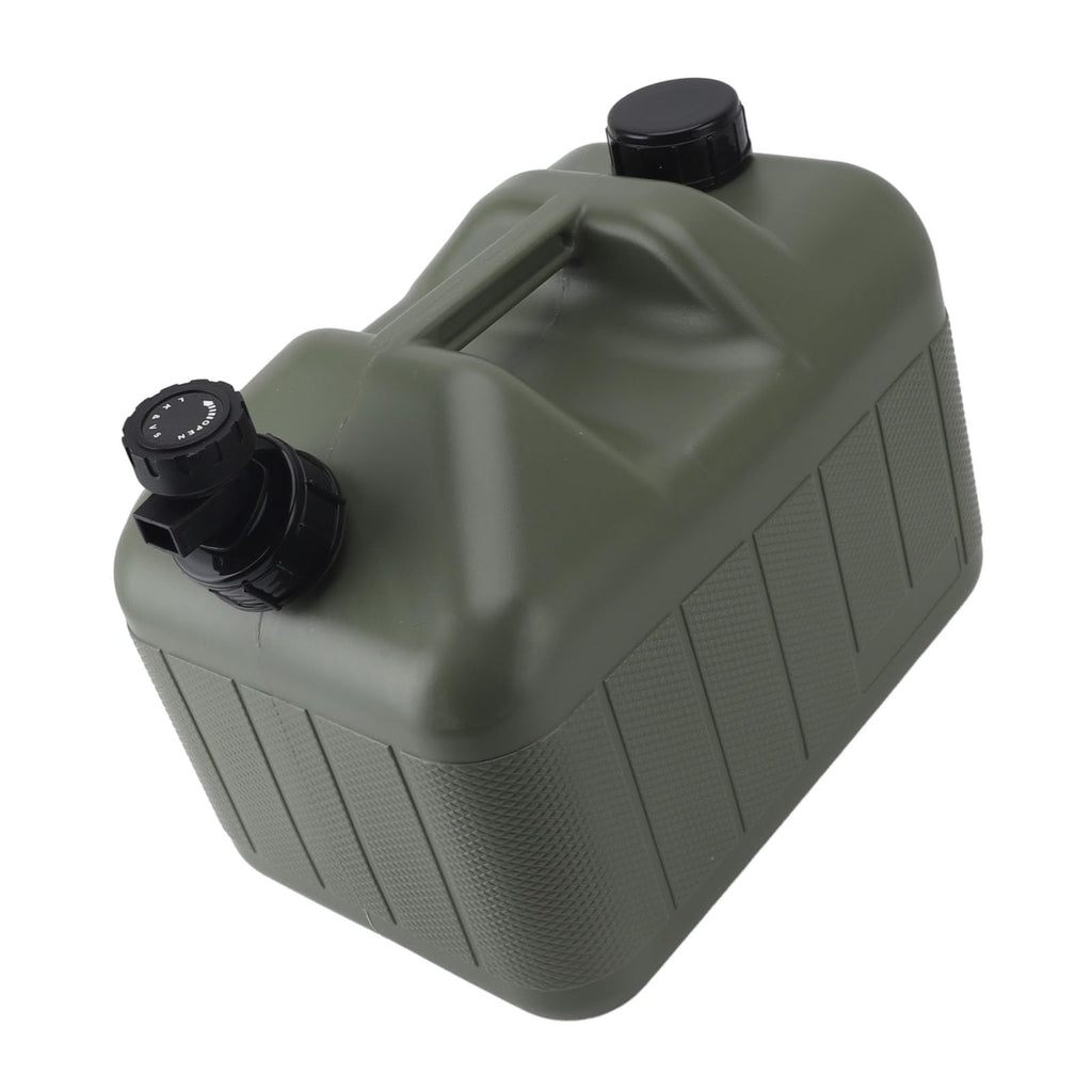 10L Green Camping Water Container with Faucet M4348