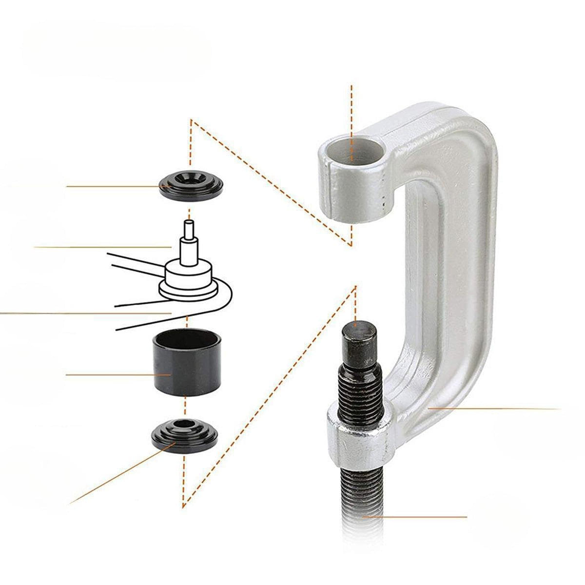 21 Piece Ball Joint Press Tool Kit with Adapters M38927