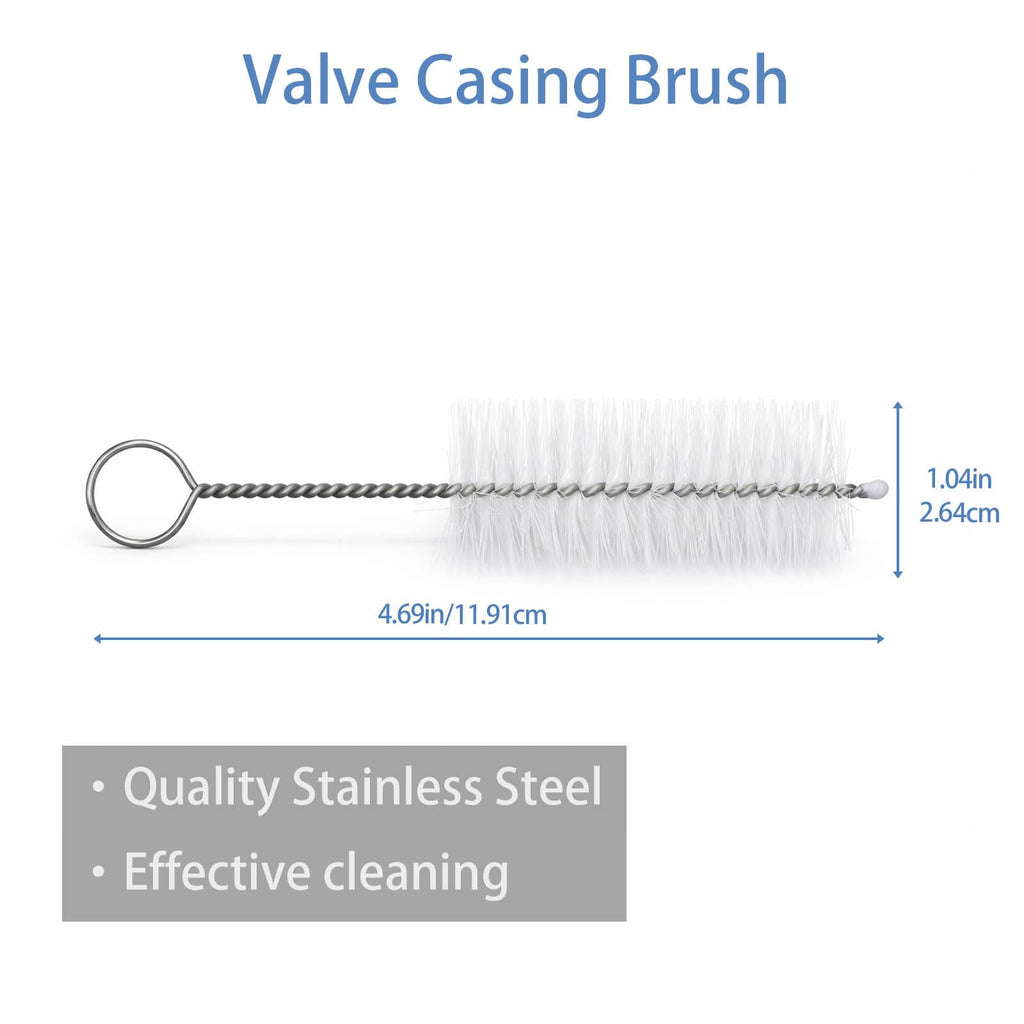 Trumpet Cleaning Kit with Valve Oil, Slide Grease, Brushes & Cloth W69786