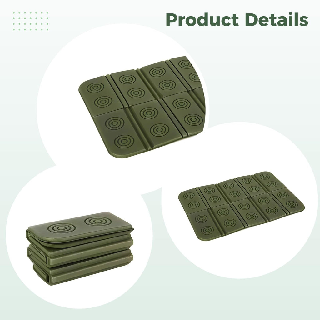 2 Pcs Waterproof Folding Foam Camping Mats Y259826