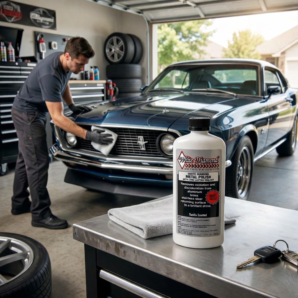 White Diamond Metal Polish & Sealant 3 Pack G488049
