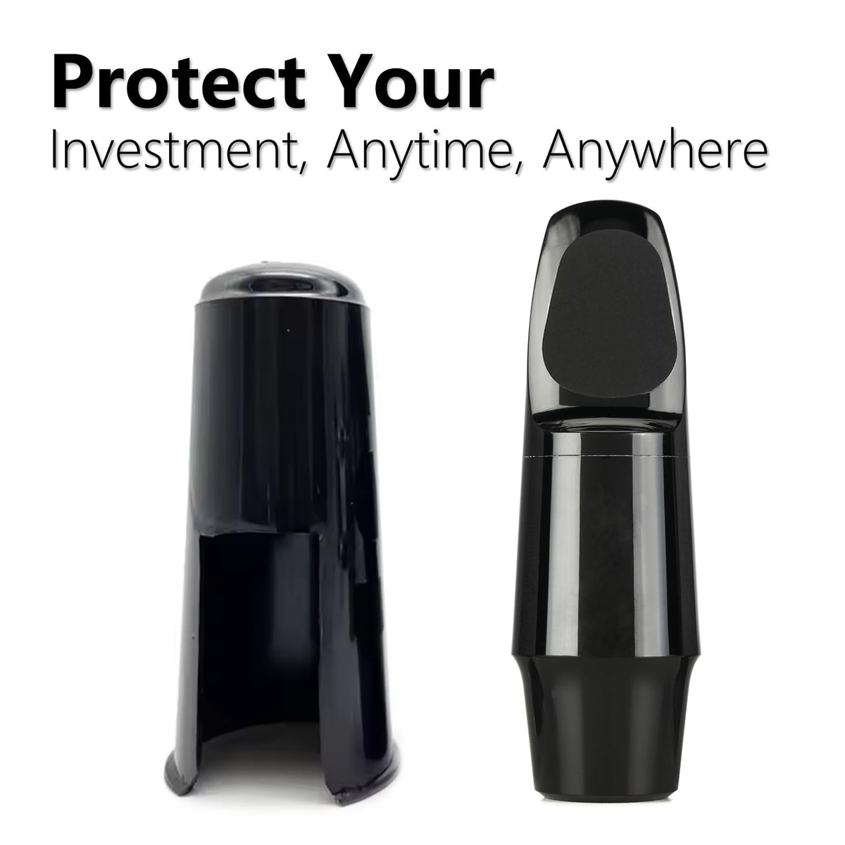 4-Pack Plastic Mouthpiece Cap with Ligature Attachment R2874