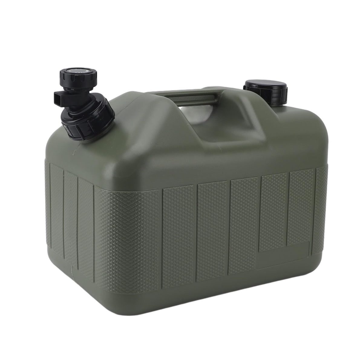 10L Green Camping Water Container with Faucet M4348