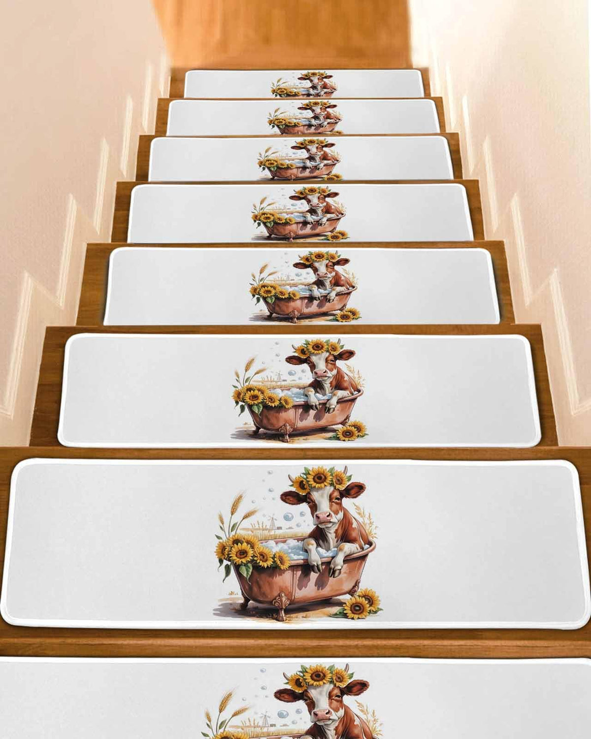 4 Pack Non Slip Carpet Stair Treads 8x30 inch X295