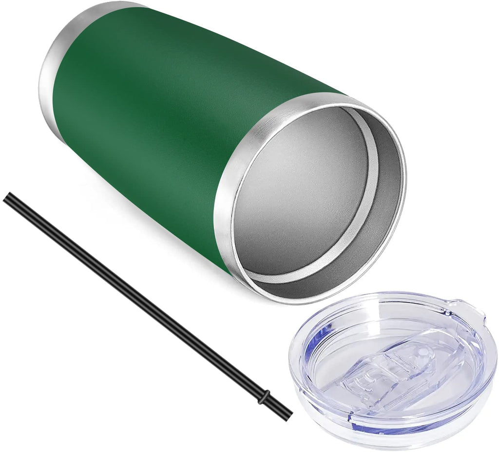 20oz Stainless Steel Insulated Tumbler with Lid and Straw F916