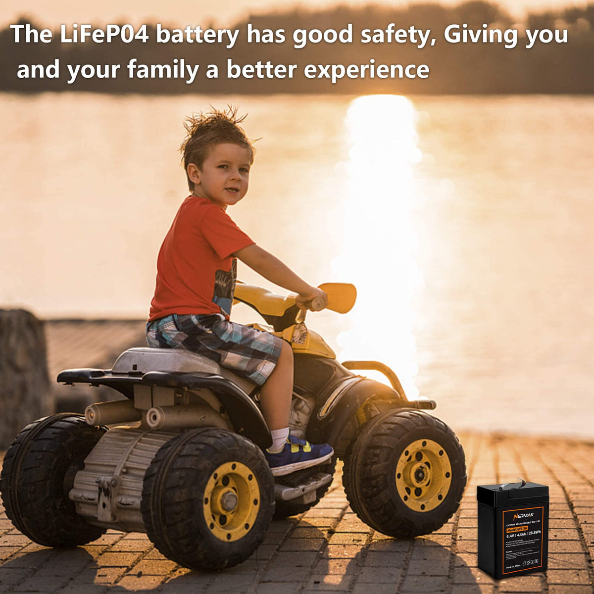 6V 4.5Ah LiFePO4 Battery 2 Pack K22424