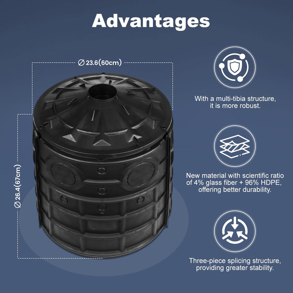 50 Gallon Rainwater Collection Barrel I88142