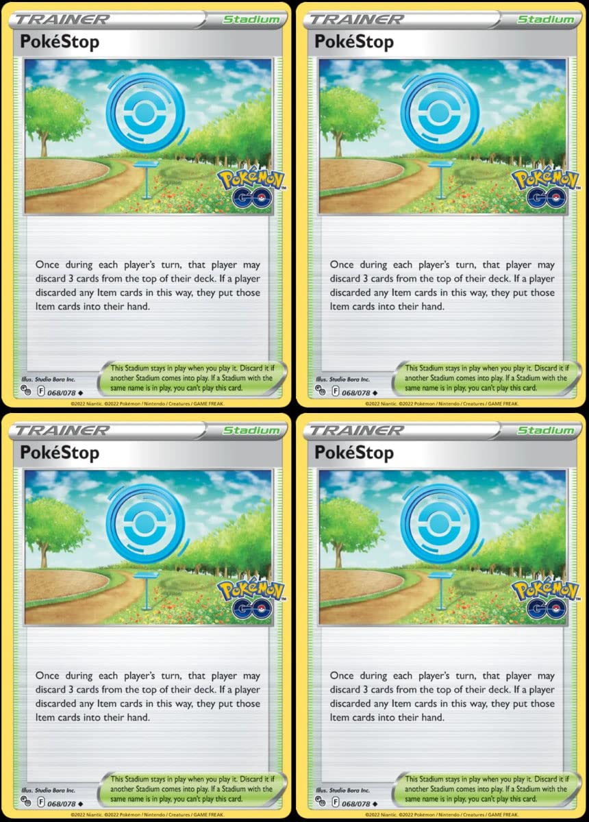 Pokemon Go Trainer Card Lot W1370