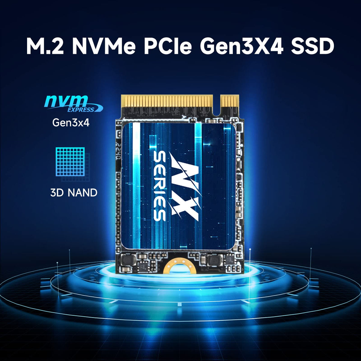 512GB M.2 2230 NVMe PCIe 3.0 Internal SSD R8541