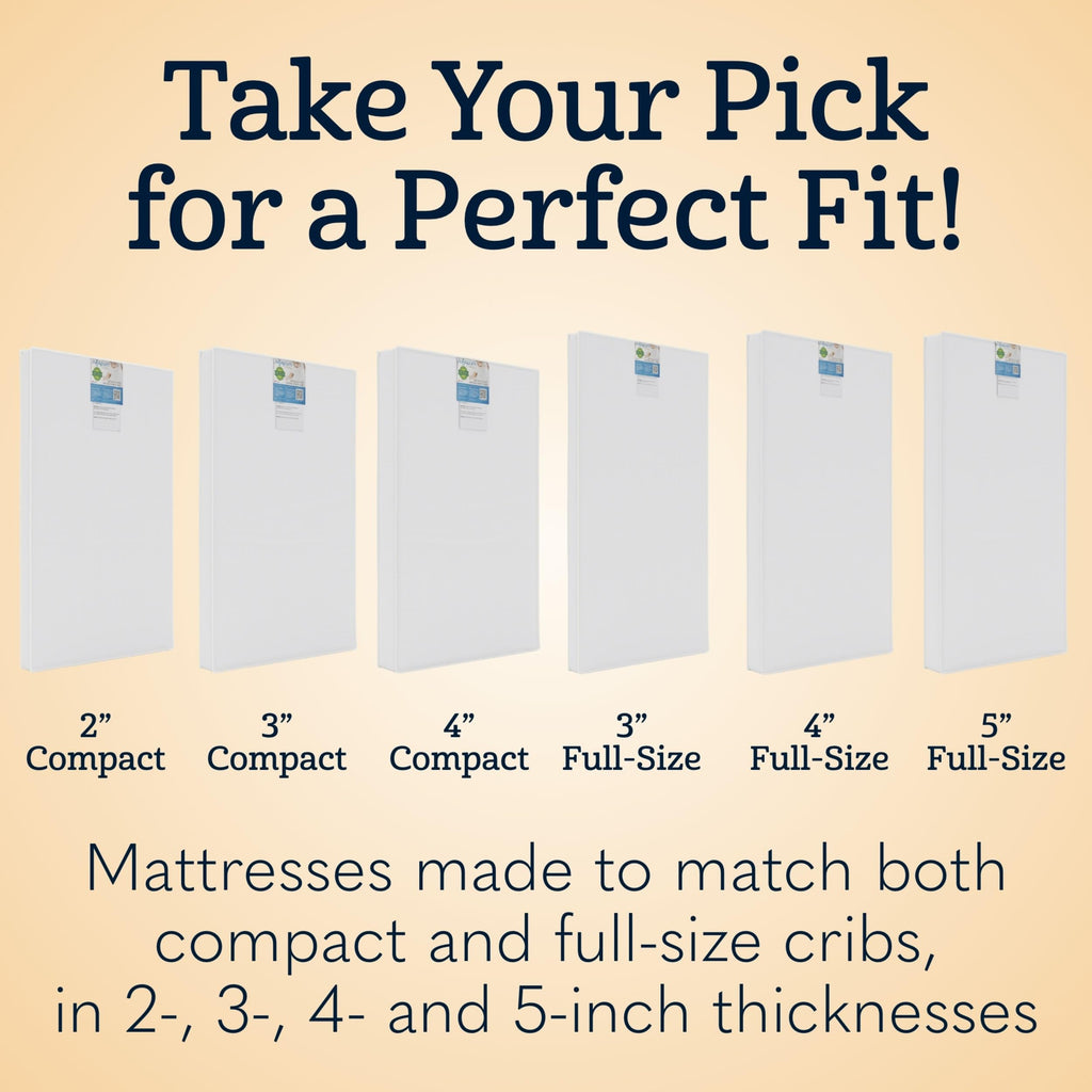 3" Foam Baby Crib Mattress K7521