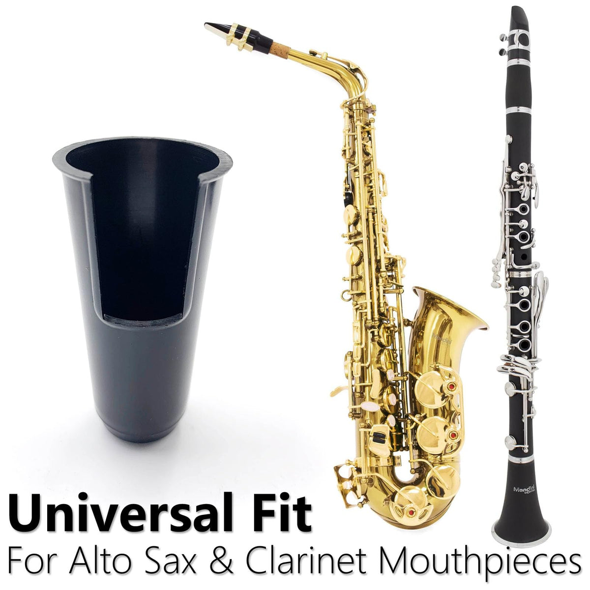 4-Pack Plastic Mouthpiece Cap with Ligature Attachment R2874