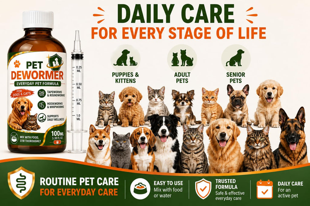 Praziquantel & Pyrantel Pamoate Oral Suspension for Dogs & Cats 3.38 fl oz Y895576