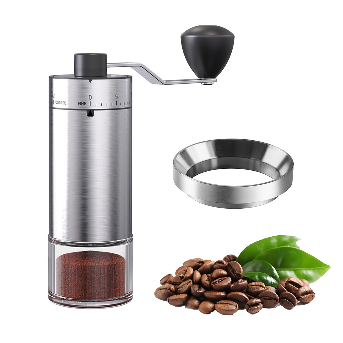 Manual Coffee Bean Grinder with Ceramic Conical Burr I5568