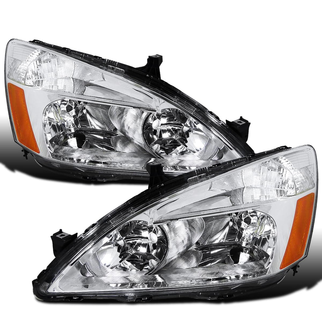 2003-2007 Honda Accord Sedan Coupe Headlights Left + Right I6897