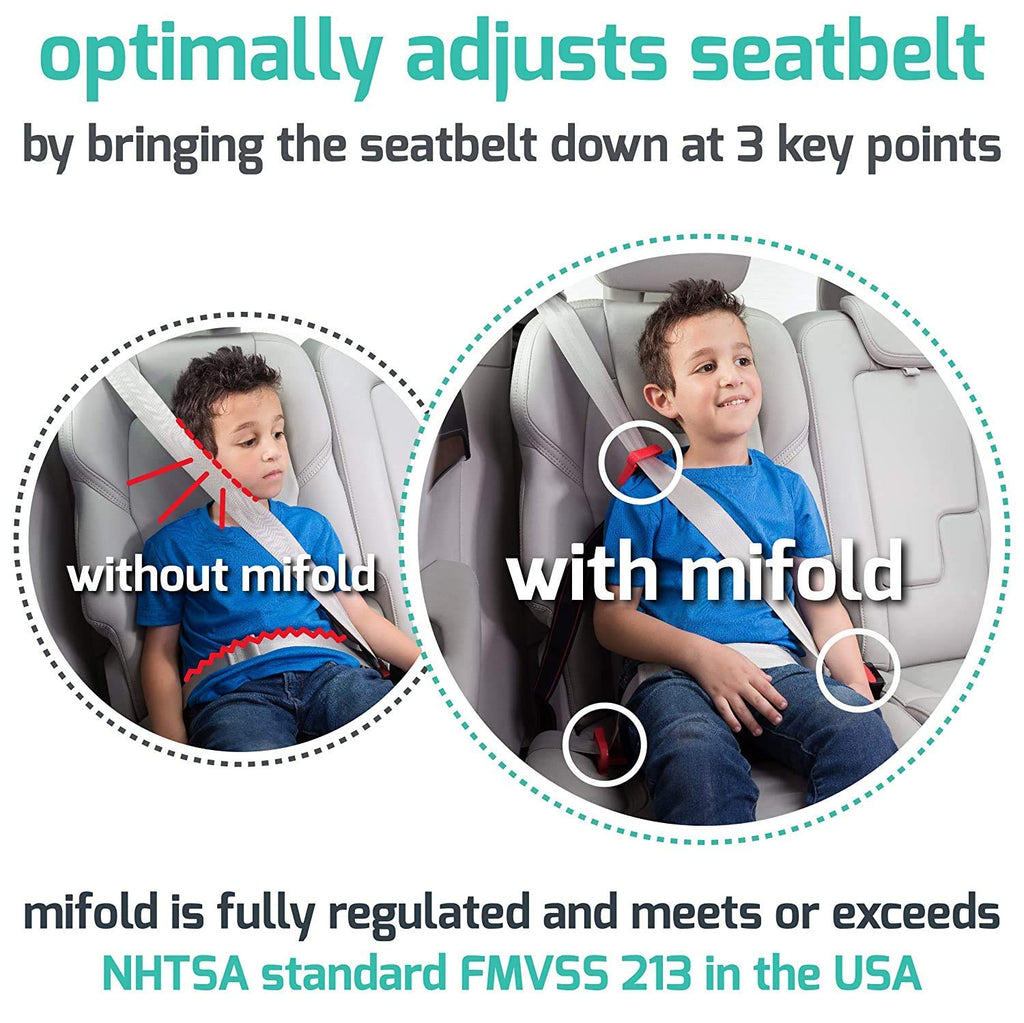 Charcoal Grey Backless Booster Seat D82142