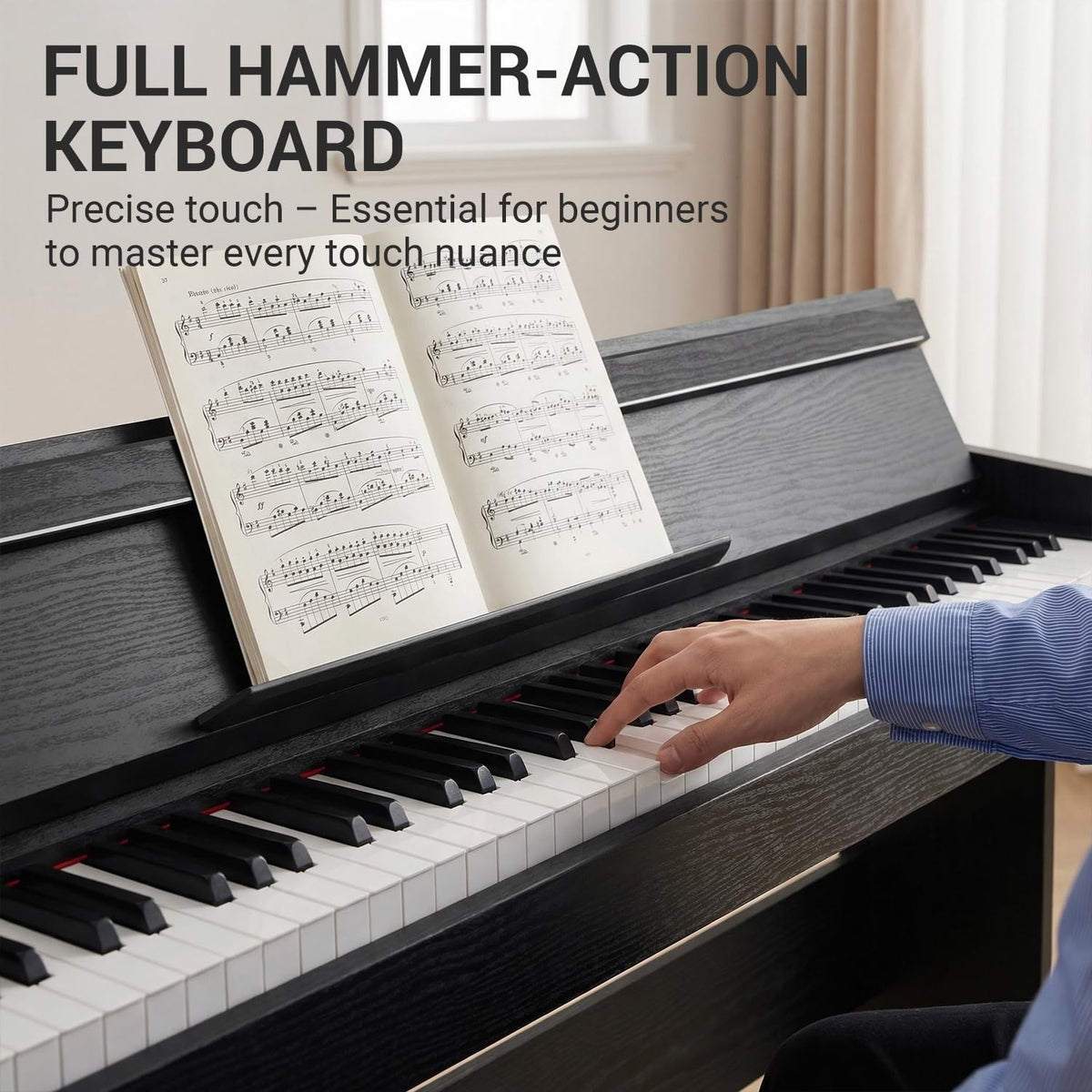 88 Key Fully Weighted Digital Piano F2616