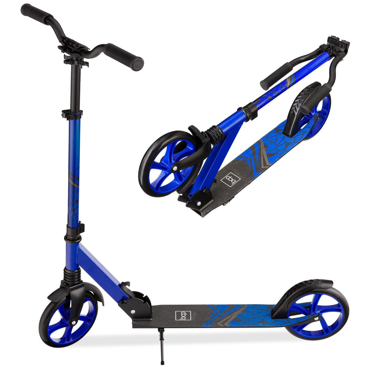 Foldable Large Wheel Kick Scooter with Suspension V787235