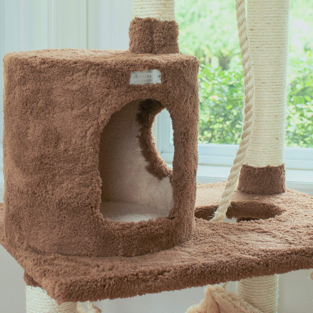 70" Cat Tree with Scratch Posts F940674