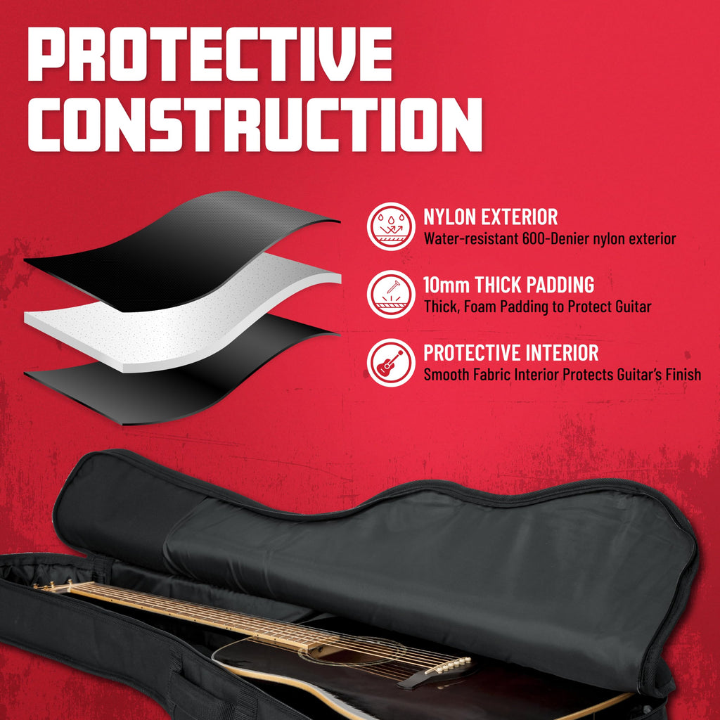 Foam Padded Acoustic Guitar Gig Bag N959