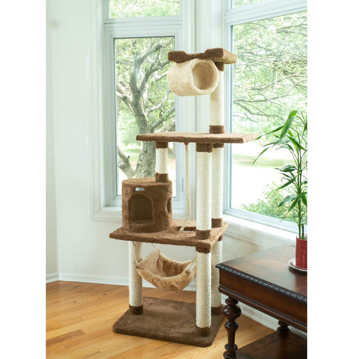 70" Cat Tree with Scratch Posts F940674