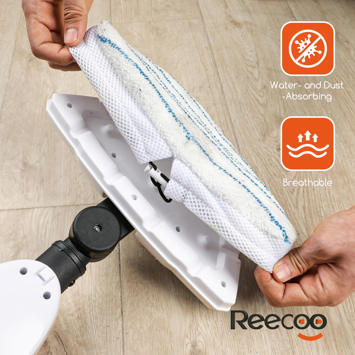 Lightweight Steam Mop with Attachments D7799