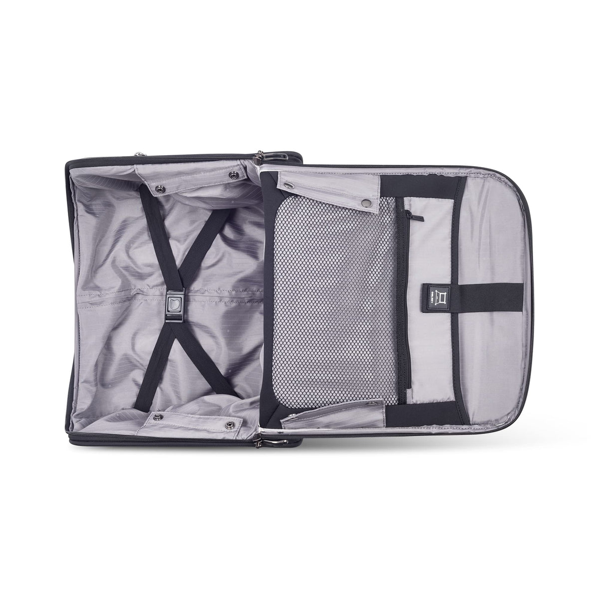 16 Inch Black Softside Carry-On Luggage C73003