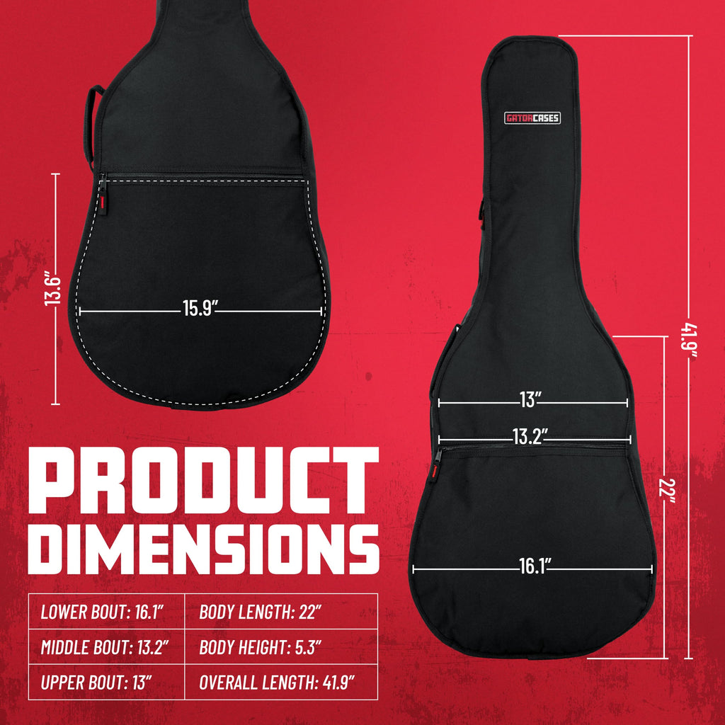Foam Padded Acoustic Guitar Gig Bag N959