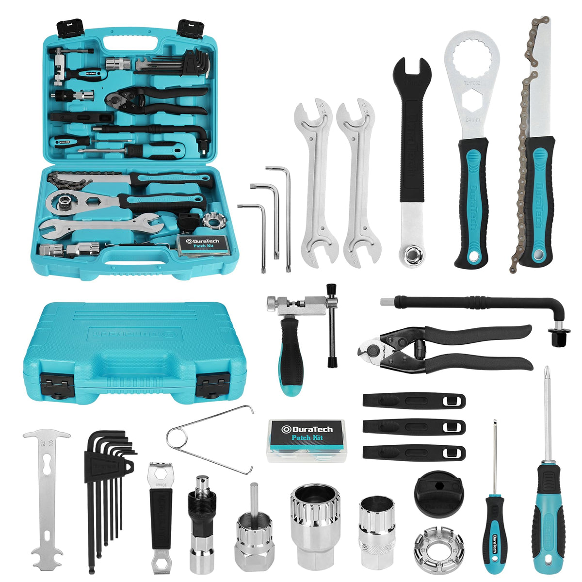40PC Bike Repair Tool Kit with Carry Storage Case E227903