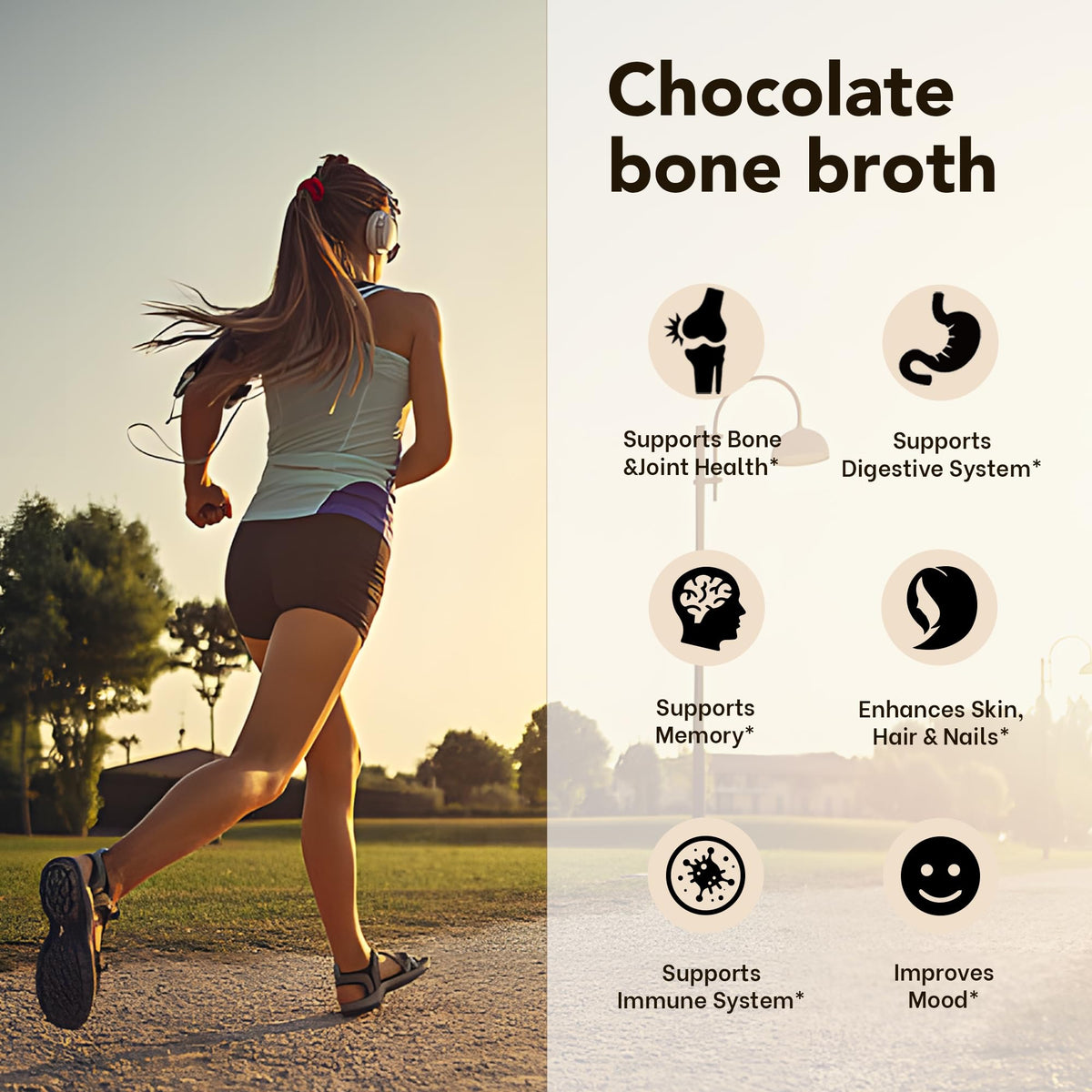 Bone Broth Protein Powder Hot Chocolate Cocoa E423531