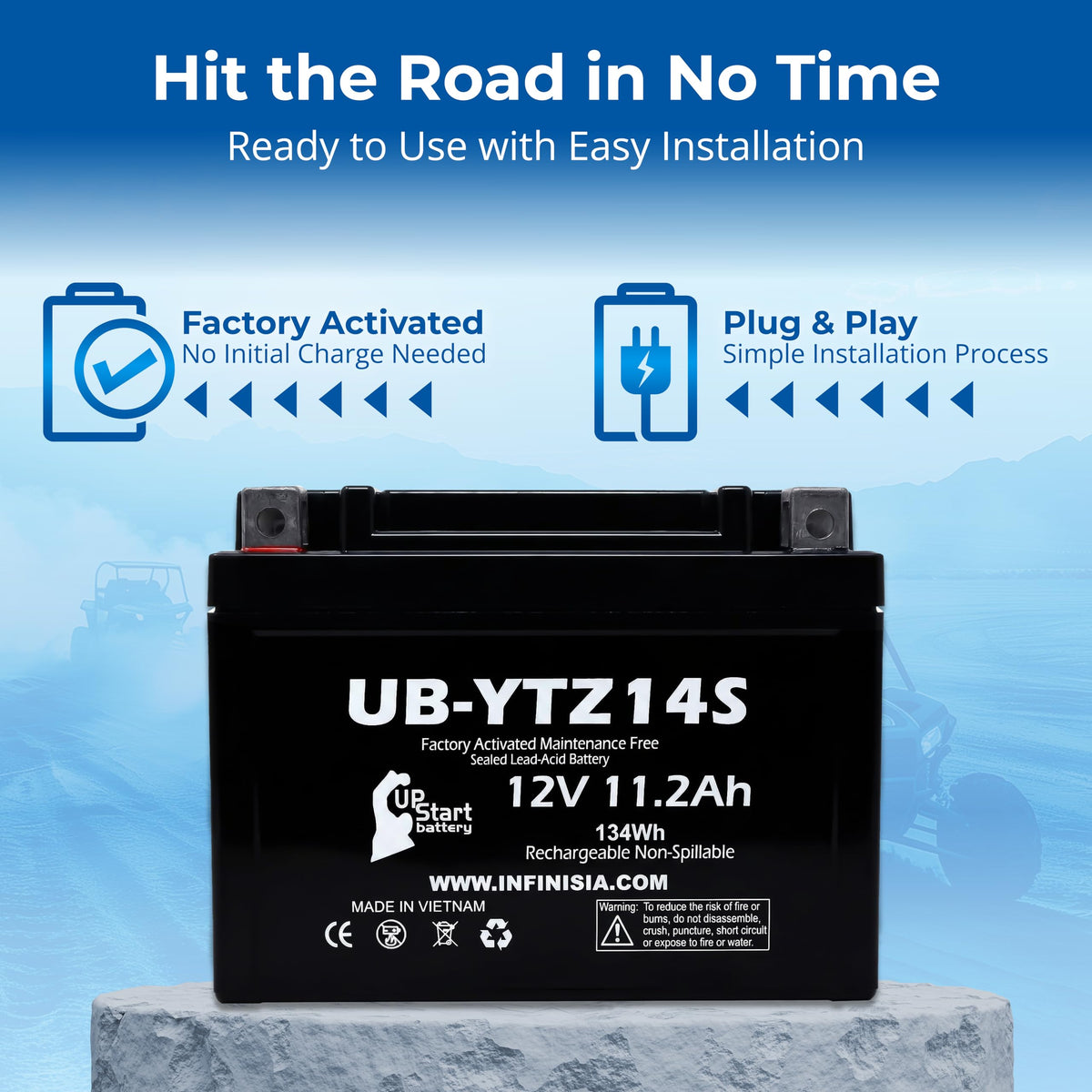 12V 11.2Ah Battery Q486459