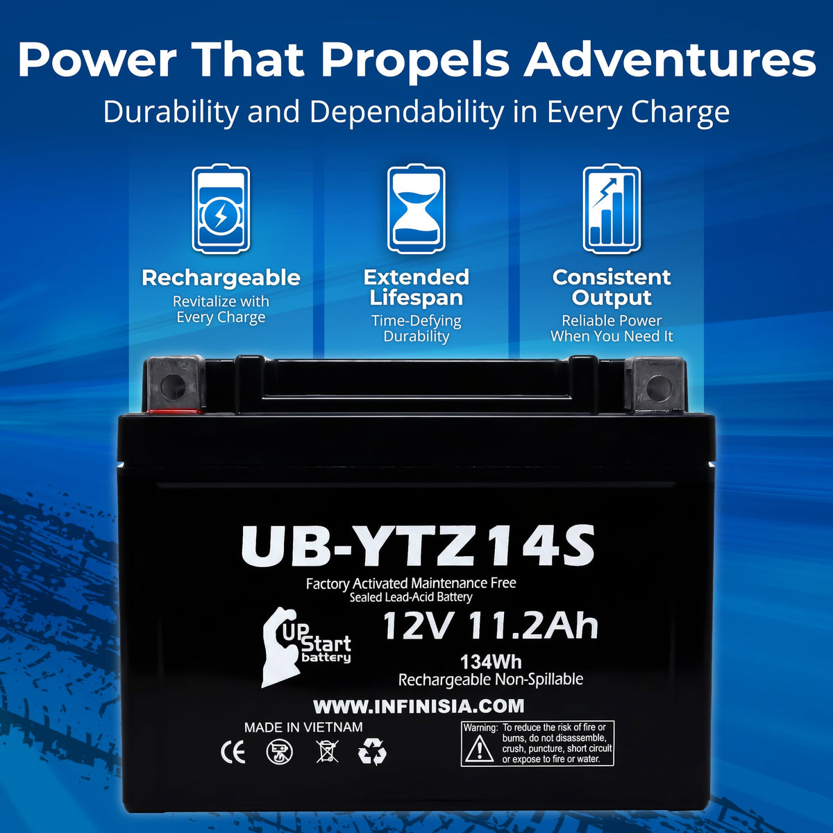 12V 11.2Ah Battery Q486459