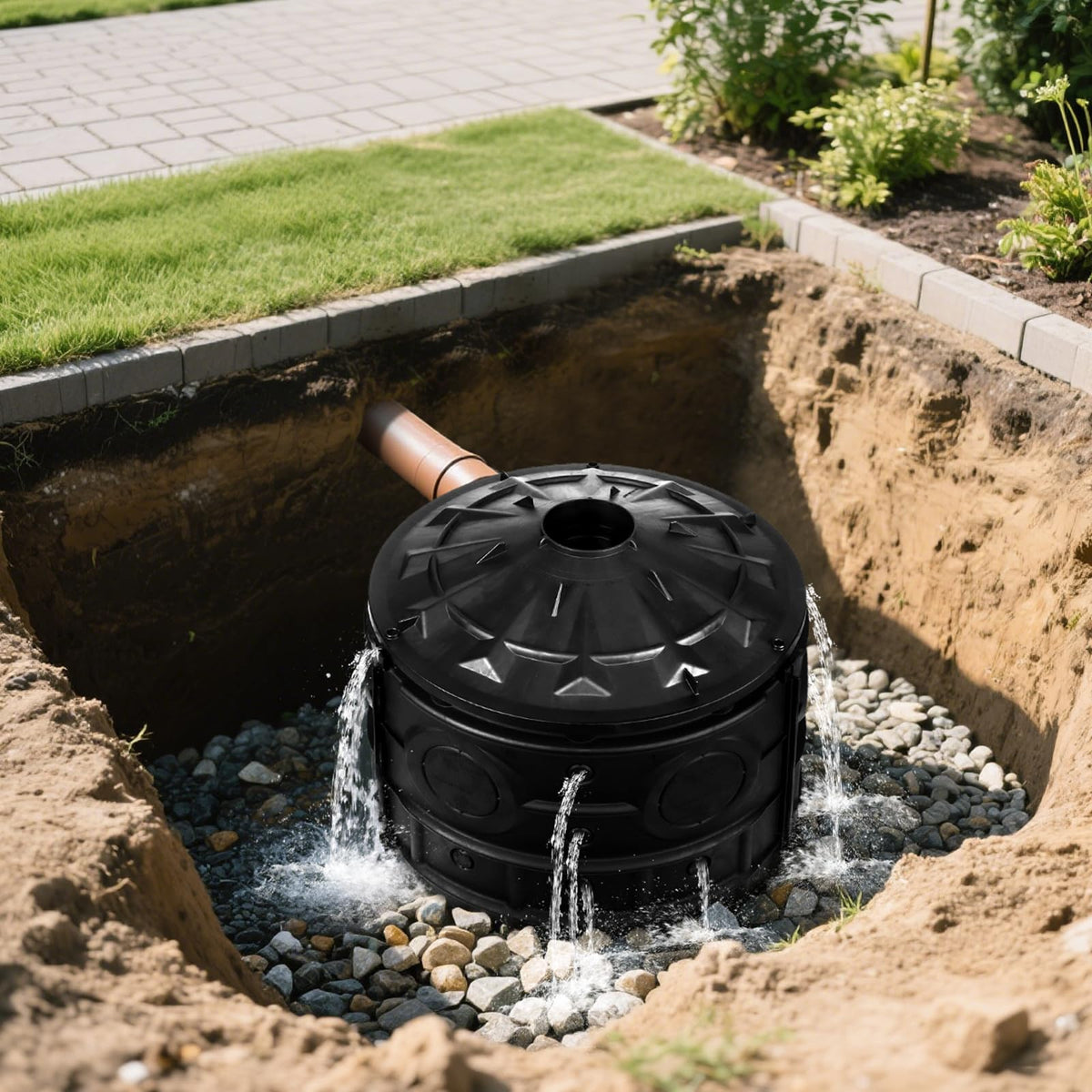 50 Gallon Rainwater Collection Barrel I88142
