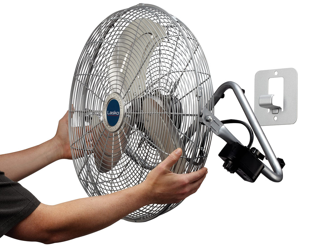 20" Silver High Velocity Wall Mount Fan C699